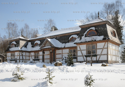 Zima w Centrum Edukacji Promocji Regionu w Szymbarku...