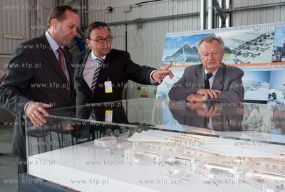 Gdansk, Rebiechowo. Uroczyste przekazanie firmie P&P...