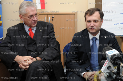 Sopot. Zakonczenie kampanii wyborczej kandydata na...