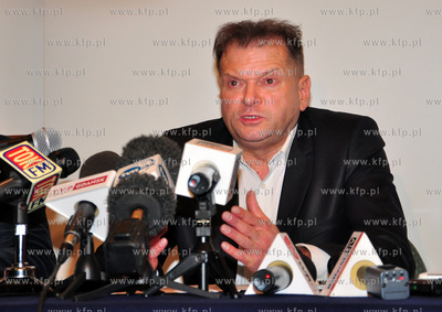 Konferencja prasowa Krzysztofa Rutkowskiego po przesluchaniu...