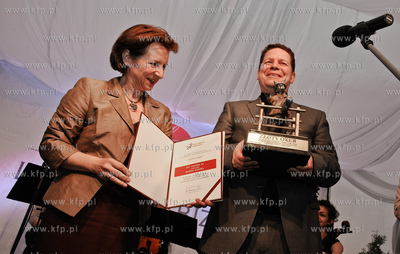 Sopot. Hipodrom. Letnia Gala Biznesu. n/z prezes zarzadu...