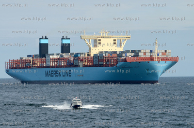 Najwiekszy kontenerowiec swiata Maersk Mc-Kinney Moller...