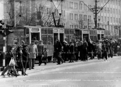 Przystanek Jaśkowa Dolina przy al. Grunwaldzkiej w...