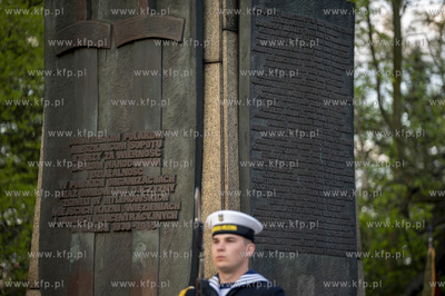 Sopot. Święto Narodowe Trzeciego Maja. Przemarsz...
