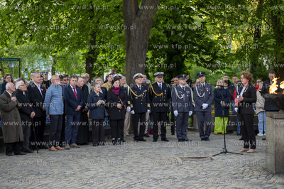 Uroczystości pod pomnikiem Martyrologii Polskich Mieszkańców...