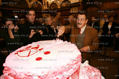 Gdansk. Obchody 80 urodzin Guntera Grassa. W Dworze...