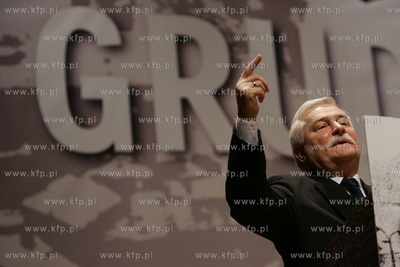 Gdansk, sala koncertowa Filharmonii Baltyckiej. Konferencja...