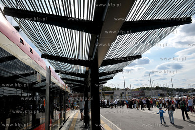 Pierwszy przejazd tramwaju nowa linią na trasie Siedlce...