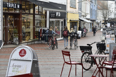 Dania, Kolding polozony w poludniowej Jutlandii. 9.04.2018....