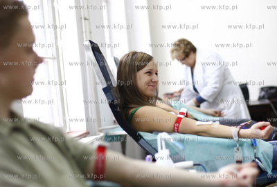 Gdansk. Zespol szkol hotelarsko gastronomicznych. Uczniowie...