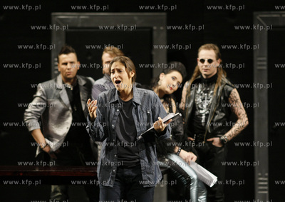 Gdansk. Opera Baltycka. Proba  opery Ryszarda Straussa...