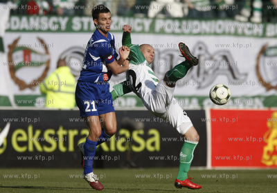 Gdansk. Mecz o mistrzostwo  Ekstraklasy. Lechia Gdansk...