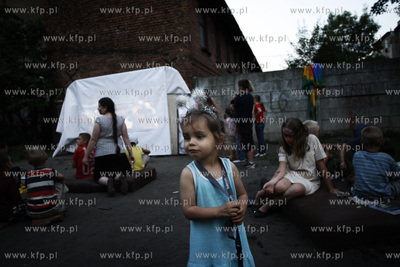 Gdansk Wrzeszcz. Podworko pomiedzy ulicami Konrada...