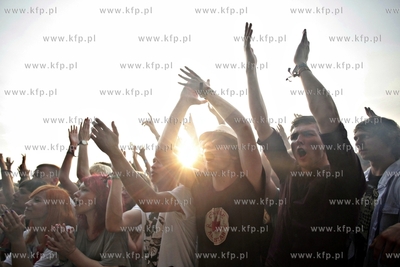 Gdynia. Heineken Open'er Festival. Koncert na  Scenie...