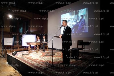 Gdansk. Ratusz Staromiejski. Benefis Anny i Jacka Mydlarskich,...