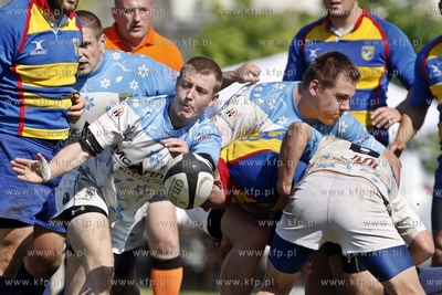 Sopot. I Liga Rugby. Mecz Ogniwo Sopot - Juvenia Krakow....