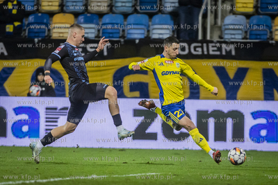 1 liga. Arka Gdynia - Stal Rzeszów. Nz. Joao Oliveira...