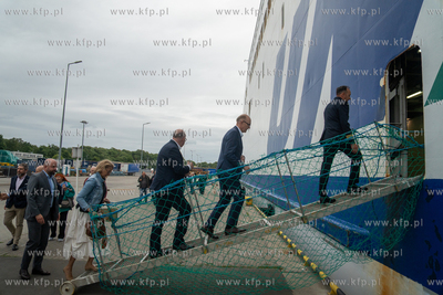 Port Gdańsk. Uruchomienie nowego połączenia promowego...