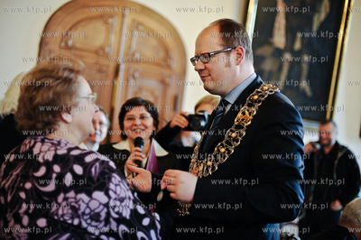 Jubileusz pozycia malzenskiego par 50 plus w Ratuszu...