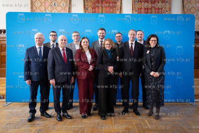 Sopot. Konferencja prasowa samorządowców zrzeszonych...