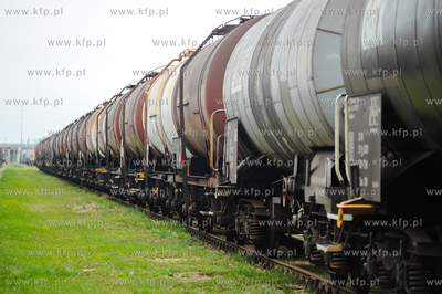 Gdansk. Bocznica Kolejowa Lotos.Lokomotywa Dragon,...