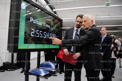 Gdansk. Uroczystosci zakonczenia III etapu rozbudowy...