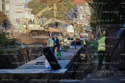 Gdansk. Budowa trasy Slowackiego.
11.10.2011
fot....