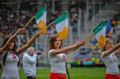 Gdynia. Stadion Miejski. Otwarty dla publicznosci trening...