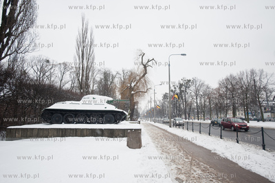 Gdansk. Park Stefensa wzdluz Al. Zwyciestwa.
20.03.2013
fot....