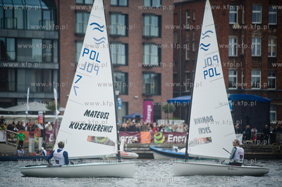 Gdansk. Pobrzeze Rybackie. Energa Gdanski Weekend Mistrzow....