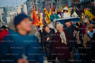 Gdynia. Orszak Trzech Kroli.  06.01.2014 fot. Mateusz...