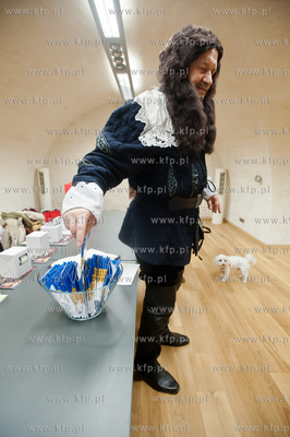 Gdansk. Centrum Hewelianum. Budynek Koszar Schronowych....