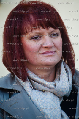 Gdansk. Zajezdnia Tramwajowa ZKM. Konferencja prasowa...