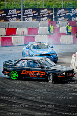 Gdansk. Plac przed PGE Arena. Zawody Drift Masters...