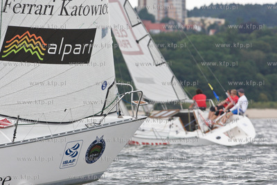 Sopot. Regaty Sopot Match Race zaliczane do cyklu Alpari...