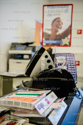Gdansk. Ujescisko. Punkt Lotto znajdujacy sie w sklepie...