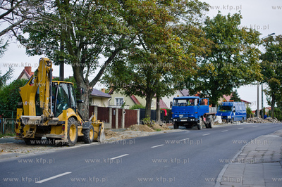 Gdansk. Remont chodnika przy ulicy Ludwika Beethowena.
02.10.2014
fot....