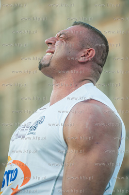 Gdank. Targ Weglowy. Zawody Pucharu Polski Strong Man.
Nz...