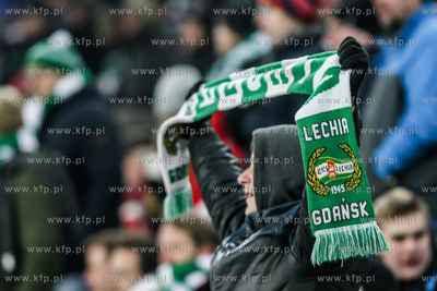 Stadion Energa Gdańsk.  Mecz XXI Kolejki Lotto Ekstraklasy...