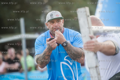 Gdańsk. Targ Węglowy. Zawody Pucharu Polski Strong...