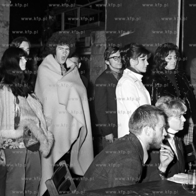 X Miedzynarodowy Festiwal Piosenki w Sopocie. Na zdjeciu...