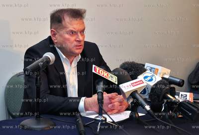 Konferencja prasowa Krzysztofa Rutkowskiego po przesluchaniu...