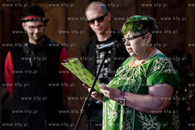 Gdansk. Dwor Artusa. Wreczenie nagrod w plebiscycie...