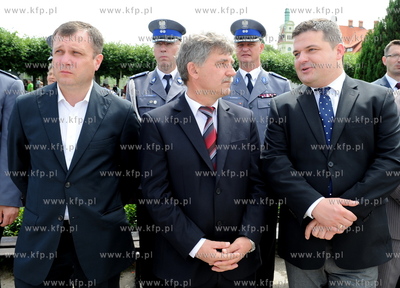 Sopot - molo. Uroczyste obchody Swieta Policji, podczas...