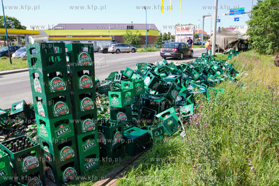W Gdansku na skrzyzowaniu ul. Jabloniowej i Kartuskiej...