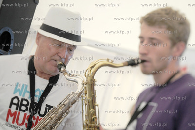 Jerzy Detko znany trojmiejski skasofonista i klarnecista,...