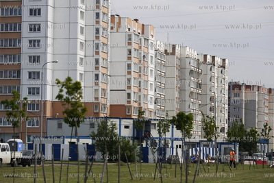 Rosja, Kaliningrad. Dzielnica mieszkaniowa/
 07.06.2013...
