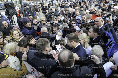 Starogard Gdanski. Spotkanie kandydata PiS na prezydenta...
