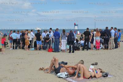 Sopot. Plaza k. Tawerny Rybitwa. Spotkanie Raszarda...