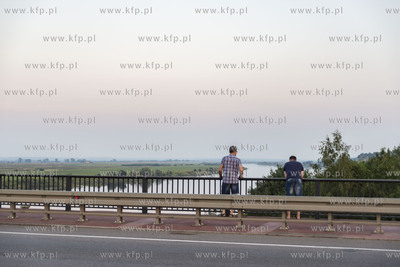 Most Knybawski na dolnej Wiśle. 31.07.2018 Fot. Anna...